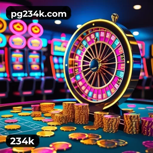 Imagem promocional da 234k mostrando a plataforma e suas vantagens